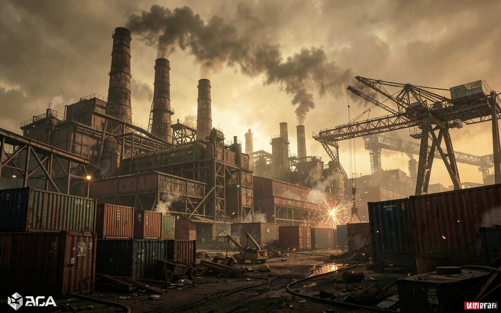 Iron Yard environment concept art